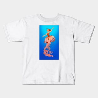 Jelly Mermaid Kids T-Shirt